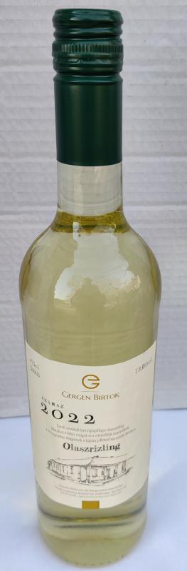 Olaszrizling 2022