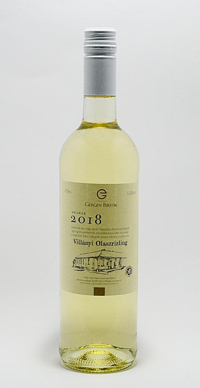 Villányi Olaszrizling 2018