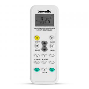 Bewello Univerzális légkondicionáló távirányító - 1000 az 1-ben - 2 x AAA - fehér