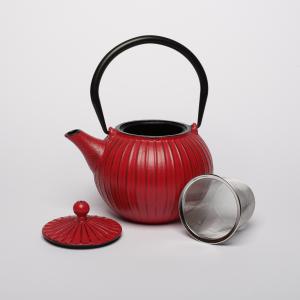 Öntöttvas teáskanna - Panpukin piros 0,8 L