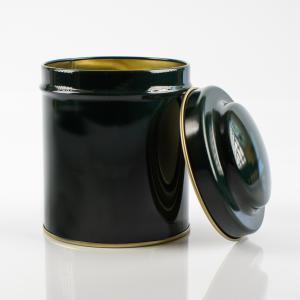 Teásdoboz kerek zöld 125 g