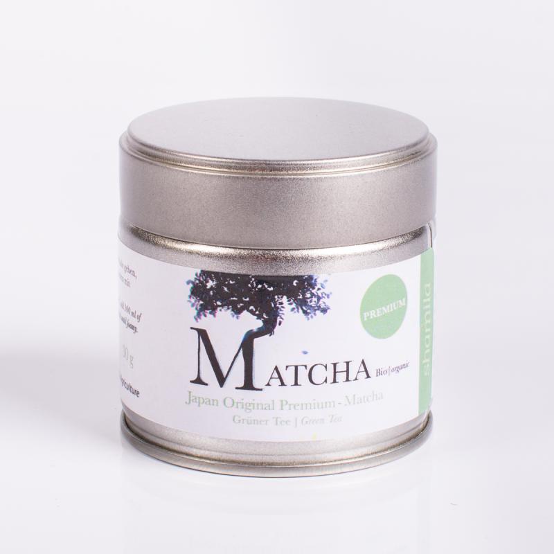 Japán Original Premium-Matcha 30 g fémdobozban BIO