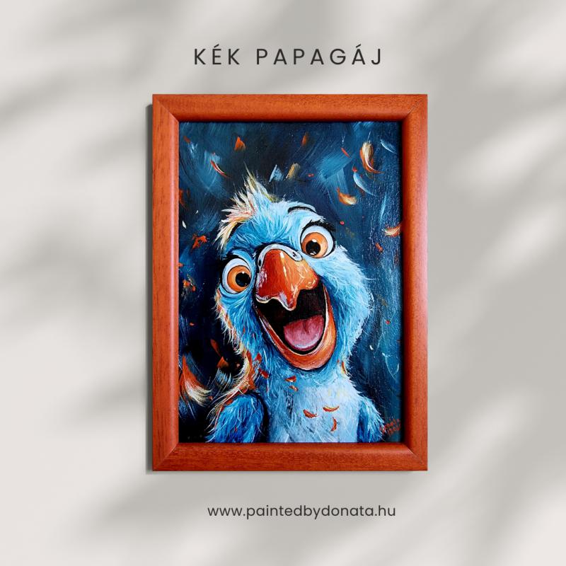 KÉK PAPAGÁJ