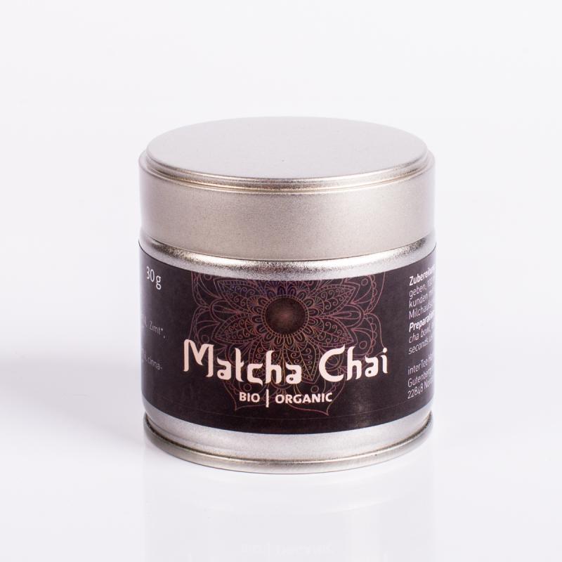 Matcha - Chai 30 g fémdobozban BIO