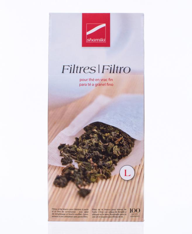 Papír teaszűrő - L