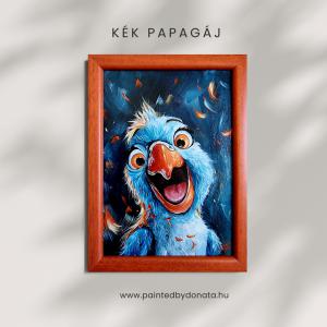 KÉK PAPAGÁJ