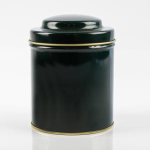 Teásdoboz kerek zöld 125 g