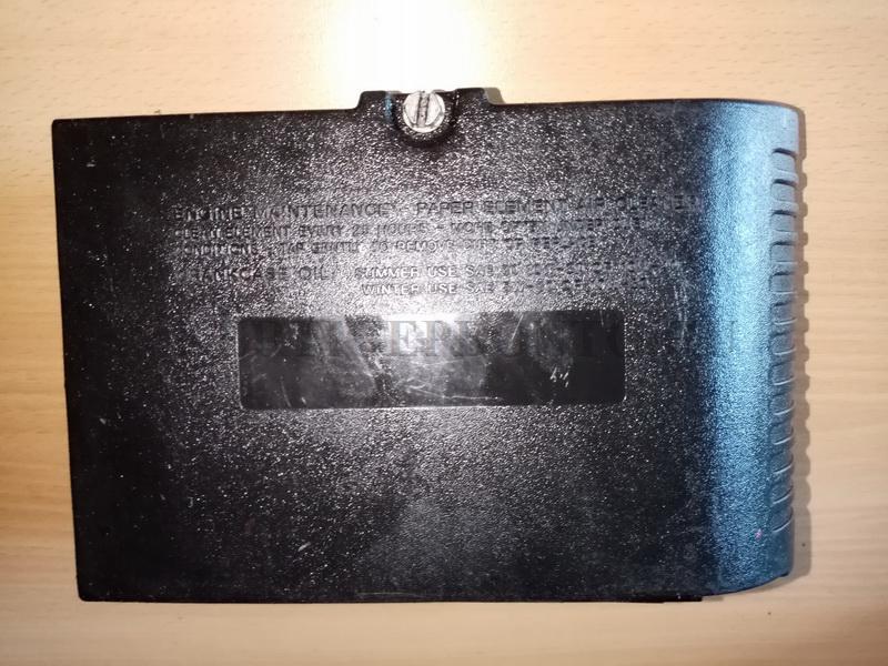 Briggs 3,5 le motor levegőszűrőház ( régi kocka tankos motor ) ( üres )