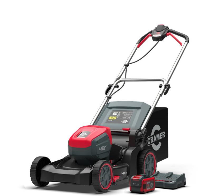 Cramer 48LM41K4 akkumulátoros fűgyűjtős fűnyiró ( akkuval és töltővel )