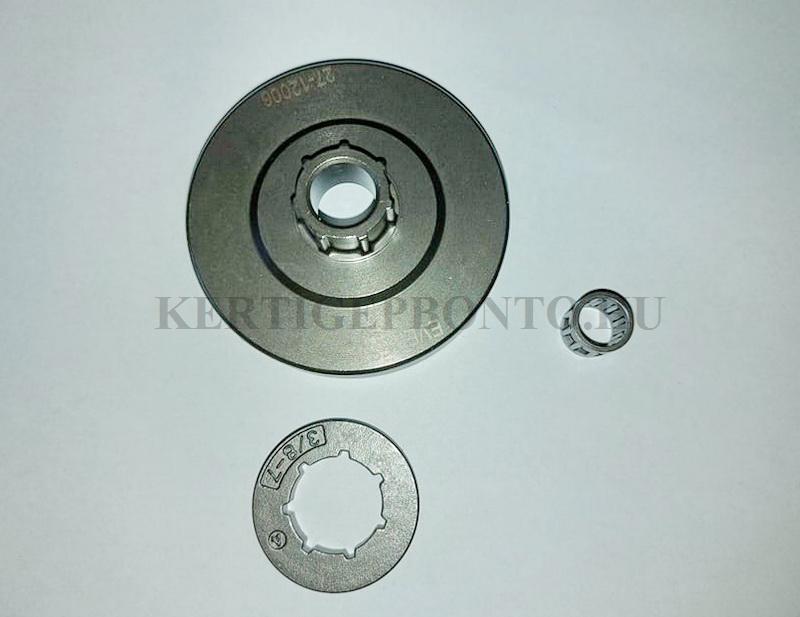 Csillagkerék Kínai láncfűrész 3/8 7 fogas betétes ( tűgörgővel )