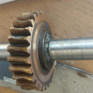 KF-04 kapálógép bronzkerék ( 28 fogas régi típus  )
