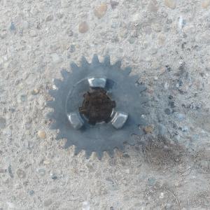 Robi 151T / Robi 250T kapálógép sebességváltó kapcsoló fogaskerék ( Z= 26 )