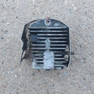 Solo 410 motoros háti permetező henger ( üres )