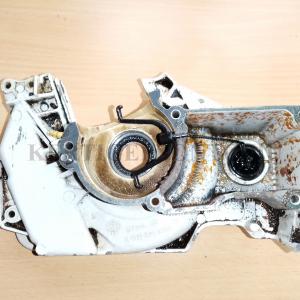 Stihl 026 / MS 260 láncfűrész forgattyúsház ( lendkerék oldali ) ( eredeti )