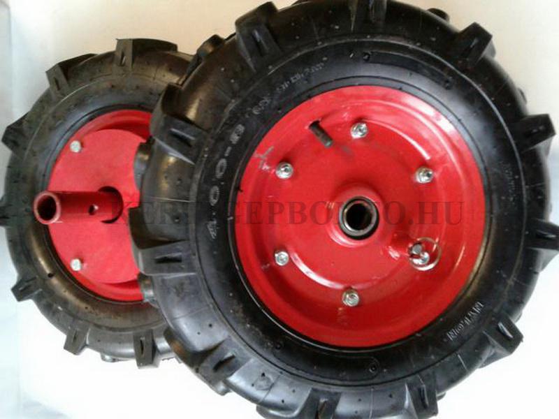 Kapálógép járókerék 400X8 szabadonfutós ( súlyozott 16kg) párban