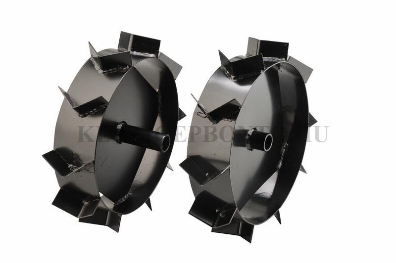 Kapálógép vaskerék pár ( 330mm )