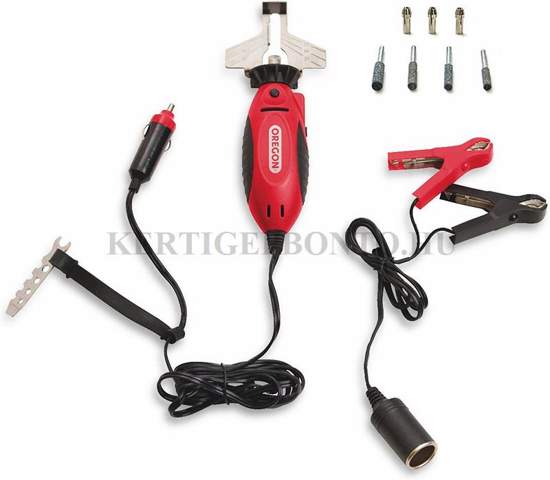 Láncélező Oregon 12V hengeres élezőkővel ( Oregon )