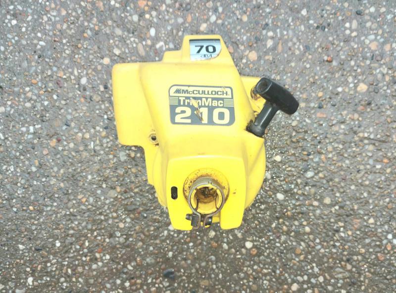 McCulloch Trimmac 210 benzinmotoros szegélynyíró komplett berántó szerkezet