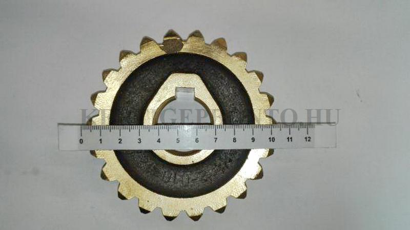 RK-02 kapálógép bronzkerék ékes ( Z=22 )