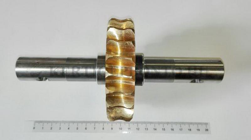 RK-02 kapálógép bronzkerék rövid tengellyel ( Z=22 )