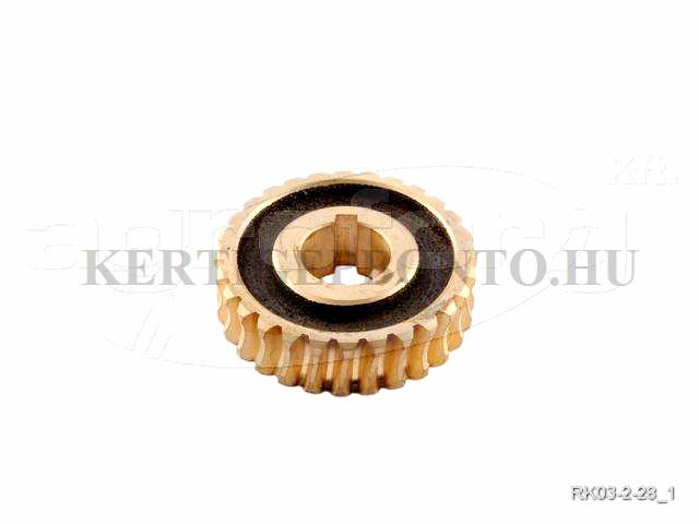 RK-03 kapálógép bronzkerék ékes ( Z=28 )