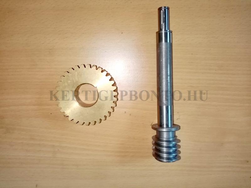 RK-41 / RK-43 típusú kapálógép bronzkerék és csigatengely ( párban )