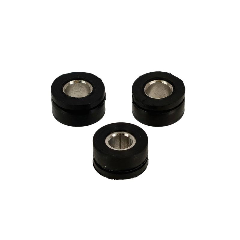 Robi 55 kapálógép benzintank / üzemanyagtank rezgéscsillapitó gumi + fém betét készlet ( 3db )