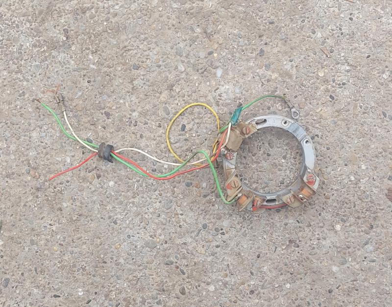 Robi 55 kapálógép gyújtás alaplap ( komplett )