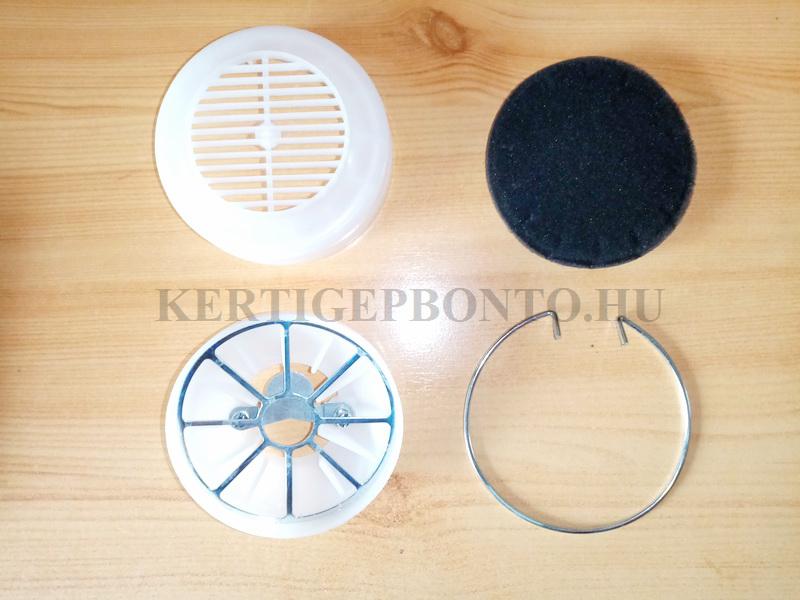 SP-415 ( 3W-3 ) kinai motoros háti permetező levegőszűrő ( komplett )