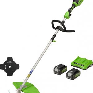 Greenworks GD24X2TXK4x 48 v akkumulátoros fűkasza ( akkuval és töltővel )