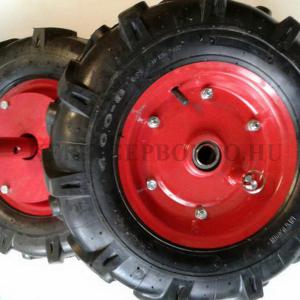 Kapálógép járókerék 400X8 szabadonfutós ( súlyozott 16kg) párban