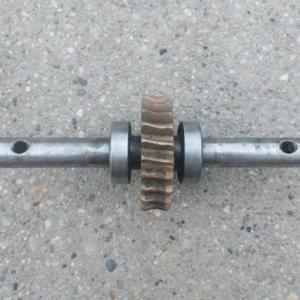 KF-04 kapálógép bronzkerék ( Tomy-20 / 20 fogas )