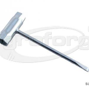 Kombi T-kulcs 17x21mm 180mm hosszú