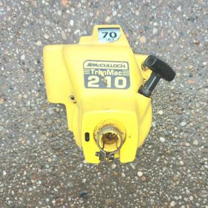 McCulloch Trimmac 210 benzinmotoros szegélynyíró komplett berántó szerkezet