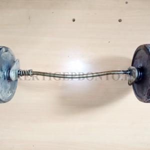 Oleo-Mac G 48 TBQ fűnyíró első kerekek tengellyel