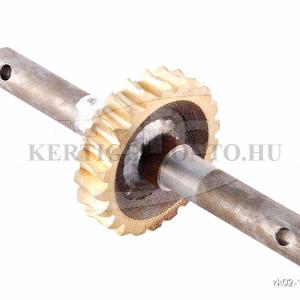 RK-02 kapálógép bronzkerék hosszú tengellyel ( Z=22 )