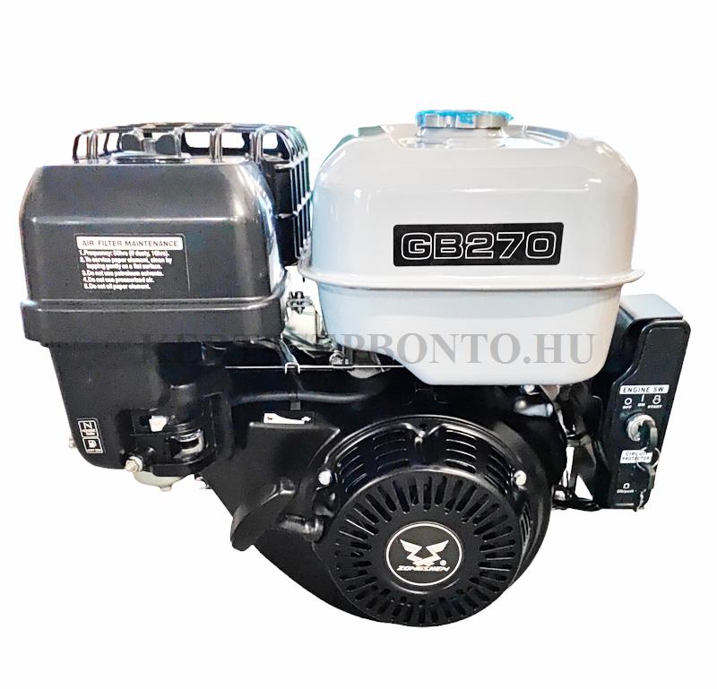 Zongshen GB270E vízszintes tengelyű motor ( önindítós )