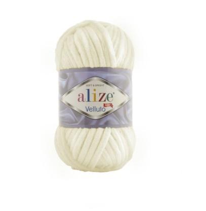 Alize Velluto 62 - light cream