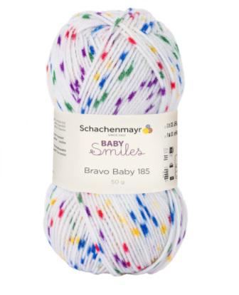 Bravo Baby 185 - 187 - fehér színes pöttyökkel