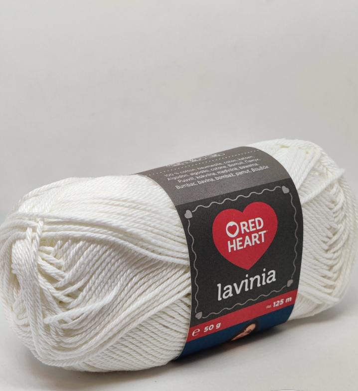 Red Heart Lavinia - 00001 - fehér ( Catania 106 fehér helyett)