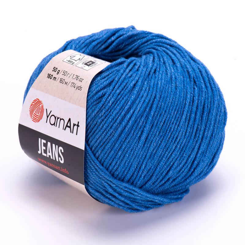 YarnArt Jeans 16 kék