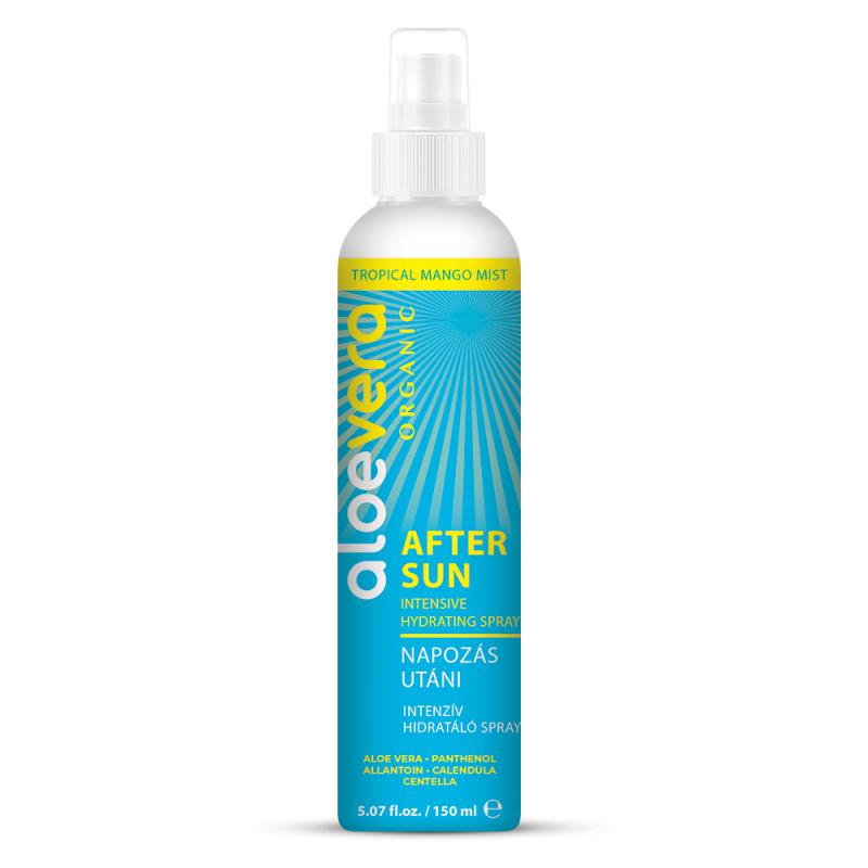 Aloe Vera Organic Napozás utáni intenzív hidratáló spray 150ml