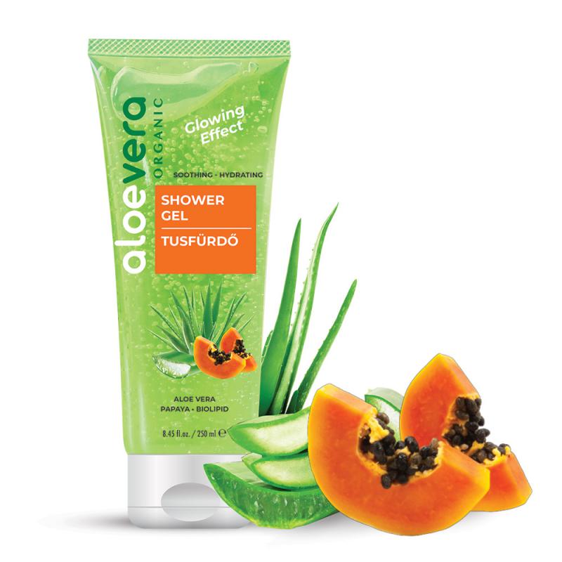 Aloe Vera Organic tusfürdő 250ml - Glowing Effect