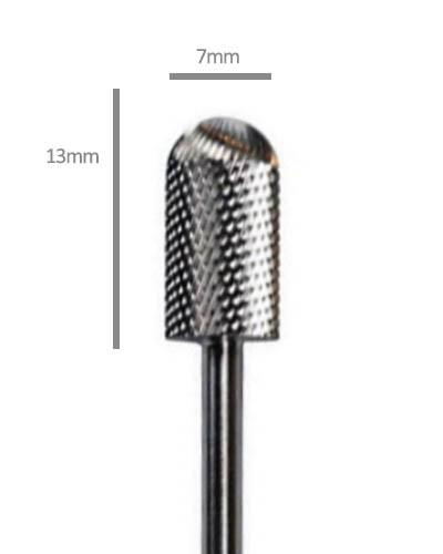 Aphro Nails Pro-line carbide műköröm csiszoló fréz Kerekített Henger