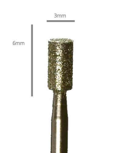 Aphro Nails Pro-line gyémánt műköröm csiszoló fréz karcsú henger