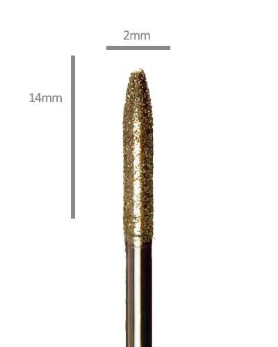 Aphro Nails Pro-line gyémánt műköröm csiszoló fréz keskeny kúp (AN5713)