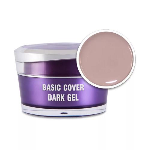 Basic Cover Dark Gel - Körömágyhosszabbító zselé 50g