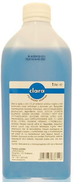 Clara folyékony szappan 1liter