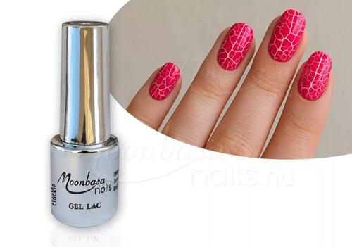 Crackle géllakk 4ml #581 Rózsakvarc