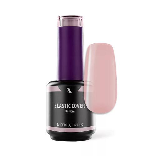 Elastic Cover - Rubber Base gél - Ecsetes műkörömépítő zselé 15ml BLOSSOM